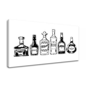 Obraz na stenu s textom Drinks (moderné obrazy s textom) vyobraziť