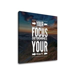 Motivačný obraz na stenu Your focus (obrazy s textom) vyobraziť