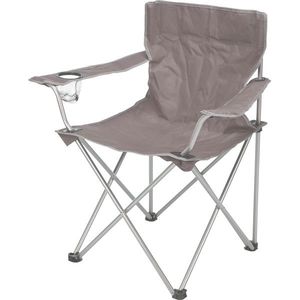 Skladacia campingová stolička Tyrone, taupe, 51 x 81 cm vyobraziť