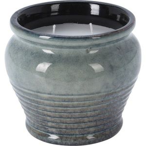 Repelentná sviečka Citronela, 12, 3 x 10, 5 x 12, 3 cm, keramika sivá vyobraziť