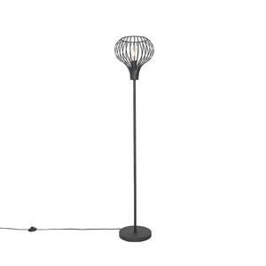 Moderná stojaca lampa čierna - Sapphira vyobraziť