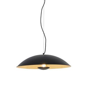 Vintage závesná lampa čierna so zlatom 60 cm - Emilienne Novo vyobraziť