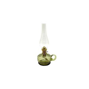 Floriánova huť Petrolejová lampa MONIKA 34 cm lesná zelená vyobraziť