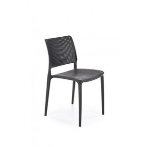 Stohovateľná jedálenská stolička K514 Halmar Čierna vyobraziť