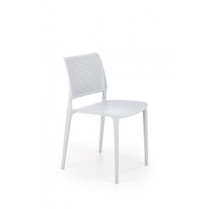 Stohovateľná jedálenská stolička K514 Halmar Svetlo modrá vyobraziť