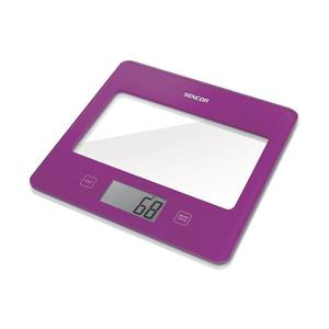 Sencor Sencor - Digitálna kuchynská váha 1xCR2032 fialová vyobraziť