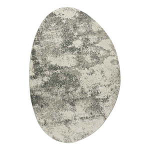 Sivý oválný koberec Universal Niamey, 160 x 230 cm vyobraziť
