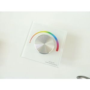 T-LED DimLED nástenný ovládač dimLED pre RGB LED pásiky Vyberte farbu: Biela 069212 vyobraziť