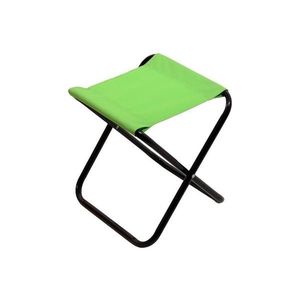Skladacia kempingová stolička zelená/čierna vyobraziť