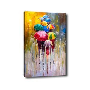Obraz na plátne Raining rainbow 50x70 cm vyobraziť
