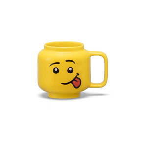 Žltý keramický detský hrnček 255 ml Head - LEGO® vyobraziť