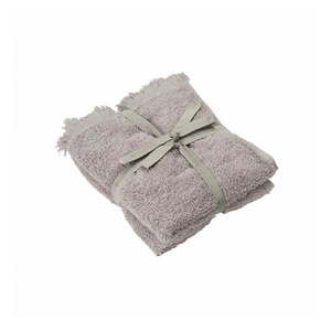 Svetlosivé bavlnené uteráky v súprave 2 ks 30x50 cm FRINO – Blomus vyobraziť