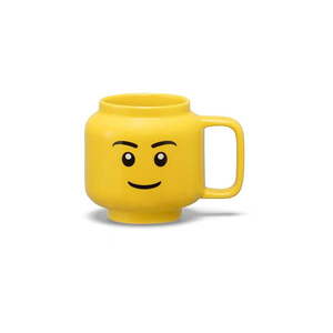 Žltý keramický detský hrnček 255 ml Head - LEGO® vyobraziť