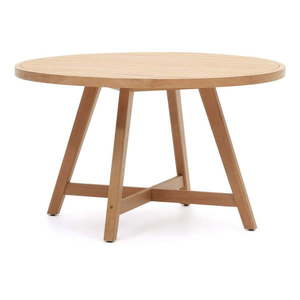 Okrúhly záhradný jedálenský stôl z eukalyptového dreva ø 130 cm Urqell - Kave Home vyobraziť