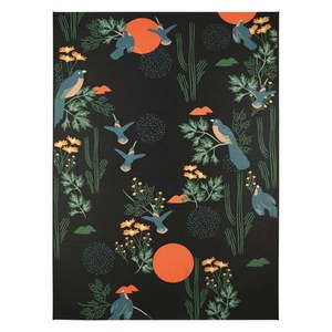 Čierny koberec 123x180 cm Bloom - Nattiot vyobraziť
