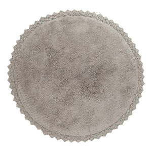 Sivý umývateľný okrúhly koberec ø 110 cm Perla - Nattiot vyobraziť