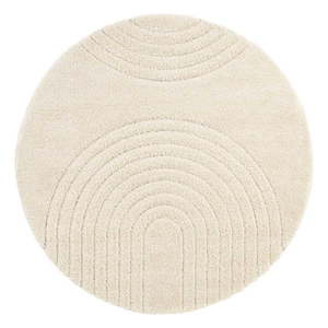Krémovobiely koberec Mint Rugs Norwalk Fergus, ø 160 cm vyobraziť