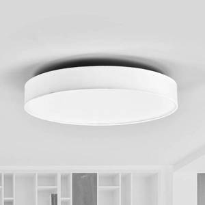 Lindby Látkové stropné LED svietidlo Saira 50 cm biele vyobraziť