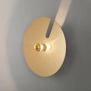 Wever & Ducré Lighting WEVER & DUCRÉ Mirro 2.0 nástenné 45cm čierne/zlaté vyobraziť