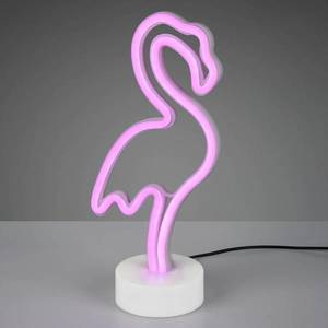 Reality Leuchten Dekoračná lampa Flamingo vyobraziť