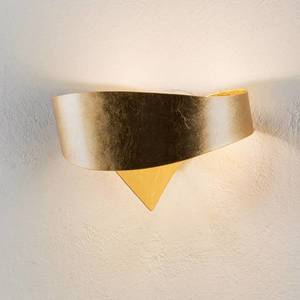 Selène Zlaté dizajnové nástenné svietidlo Scudo vyobraziť
