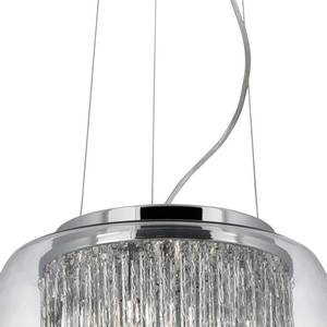 Searchlight Sklenená závesná lampa Curva v brilantnom dizajne vyobraziť