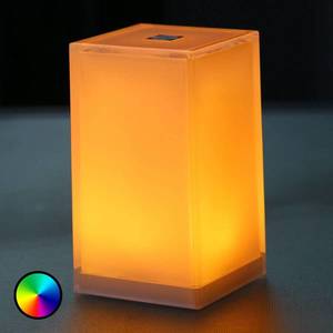 Smart&Green Stolná lampa Cub v balení po 6 ks, ovládaná aplikáciou, RGBW vyobraziť