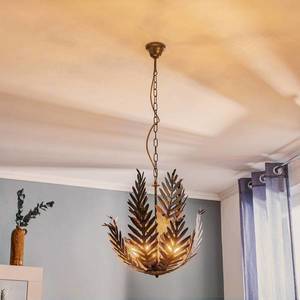 ONLI Závesná lampa Felce ako papradie v bronzovej vyobraziť
