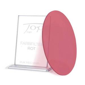 Top Light Farebný filter pre sériu svietidiel Puk Meg Maxx, červený vyobraziť
