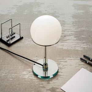 TECNOLUMEN TECNOLUMEN Wagenfeld WG24 stolová lampa, sklo vyobraziť