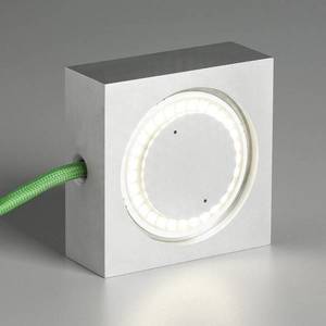 TECNOLUMEN TECNOLUMEN Square LED lampa zelený napájací kábel vyobraziť