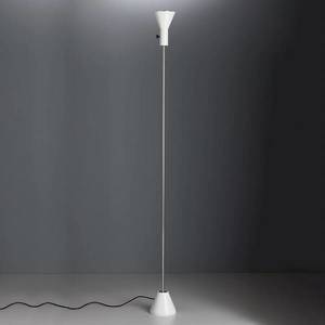TECNOLUMEN TECNOLUMEN Gru – stojaca LED lampa, biela vyobraziť