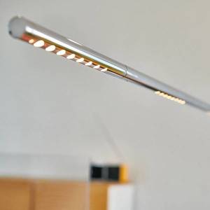 TECNOLUMEN TECNOLUMEN LUM L závesná lampa, 135 cm, chróm vyobraziť