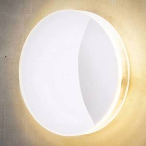 Heitronic Vonkajšie nástenné LED svietidlo Marbella, biele vyobraziť