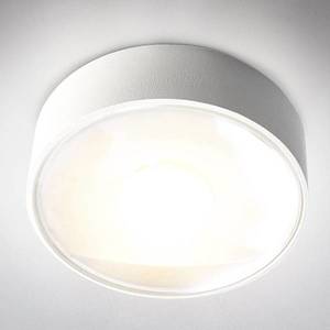 Heitronic LED vonkajšie stropné svietidlo Girona, biele vyobraziť