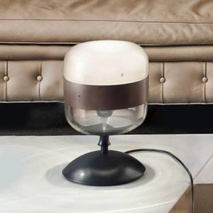 Vistosi Dizajnová stolová lampa Futura zo skla, 29 cm vyobraziť