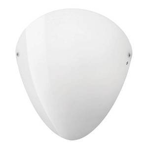 Vistosi Ovalina – nástenné svietidlo E27 lesklé biele vyobraziť