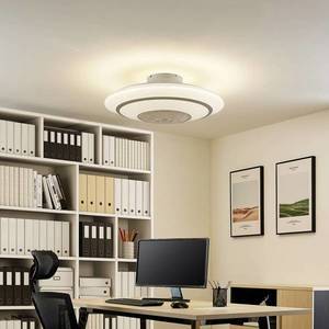 Lindby Lindby Kheira LED stropný ventilátor, 55 W vyobraziť