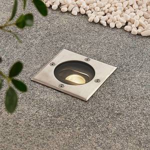 Lucande Doris - LED zapustené podlahové reflektory, hranatý tvar vyobraziť