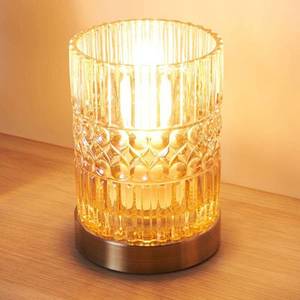 Pauleen Pauleen Crystal Elegance stolová lampa zo skla vyobraziť