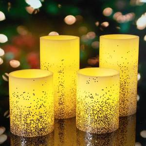 Pauleen Pauleen Golden Glitter Candle LED sviečka sada 4 ks vyobraziť