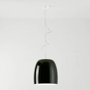 Prandina Prandina Notte S1 závesná lampa, čierna/biela vyobraziť