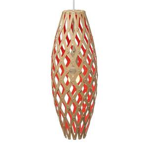 david trubridge david trubridge Hinaki závesná lampa 50 cm bambusovo-červená vyobraziť