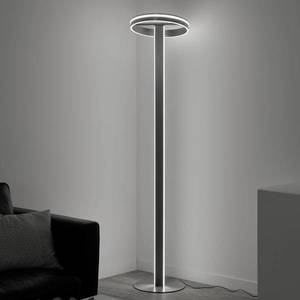 Q-Smart-Home Paul Neuhaus Q-Vito stojaca LED lampa rovná kruh vyobraziť