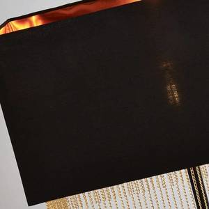 Searchlight Stojaca lampa Fringe s textilným tienidlom vyobraziť