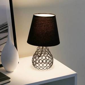 Pauleen Pauleen Black Brilliance stolná lampa kovový pods. vyobraziť