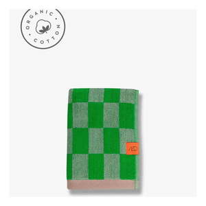 Zelený uterák z bio bavlny 50x90 cm Retro - Mette Ditmer Denmark vyobraziť