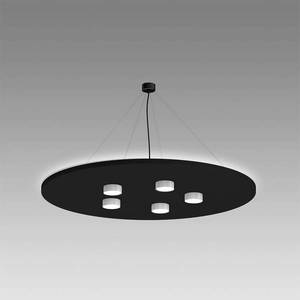 LED-Works Austria LEDWORKS Sono-LED Round Five 930 čierna/biela vyobraziť