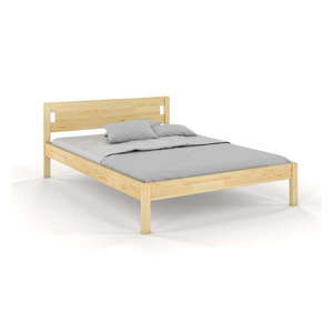 Dvojlôžková posteľ z borovicového dreva 180x200 cm v prírodnej farbe Laxbaken - Skandica vyobraziť