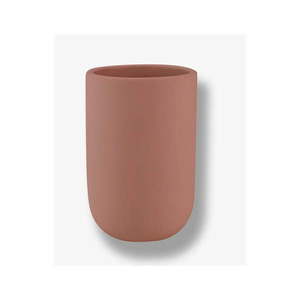 Ružová keramická WC kefa Lotus - Mette Ditmer Denmark vyobraziť